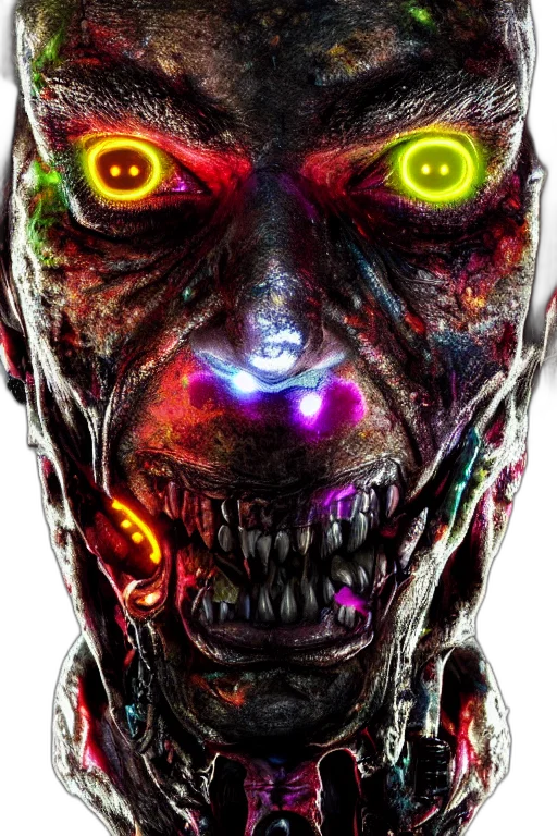 robot, mask, face, creature transparent PNG cut-out