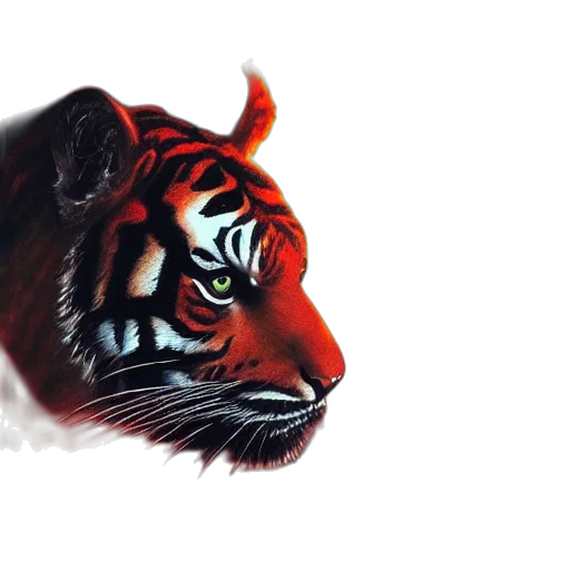 animal, creature, mask, watercolor transparent PNG cut-out
