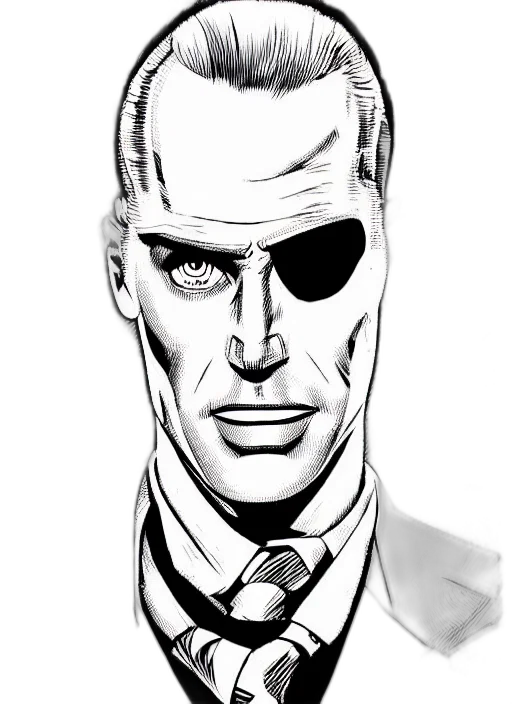 mask, face, comic book art, concept art transparent PNG cut-out