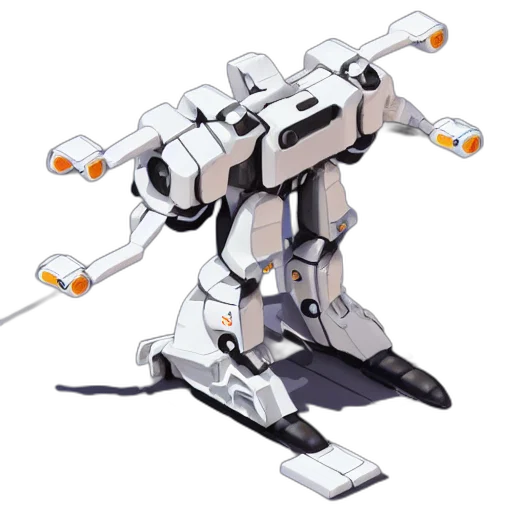 robot, weapon, staff, sword transparent PNG cut-out