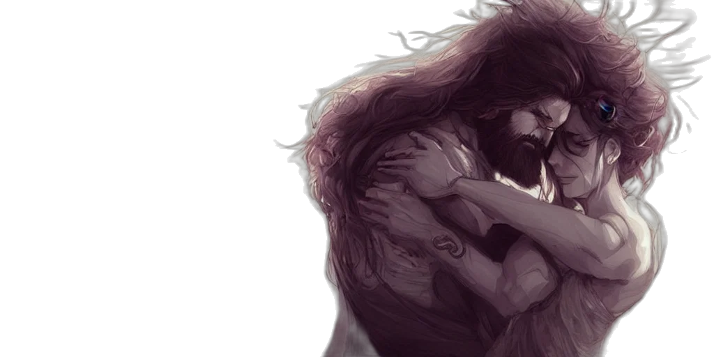 creature, hair, dragon, concept art transparent PNG cut-out