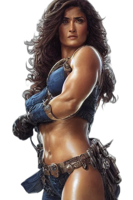 comic book art, fantasy art, concept art, photorealistic transparent PNG cut-out