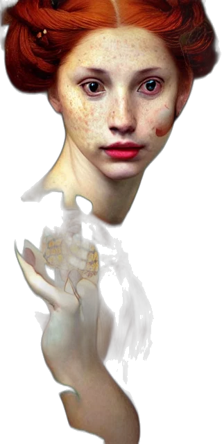 face, mask, creature, crown transparent PNG cut-out