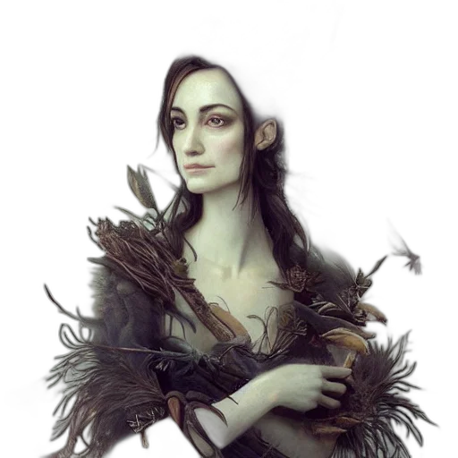 staff, dragon, dress, creature transparent PNG cut-out