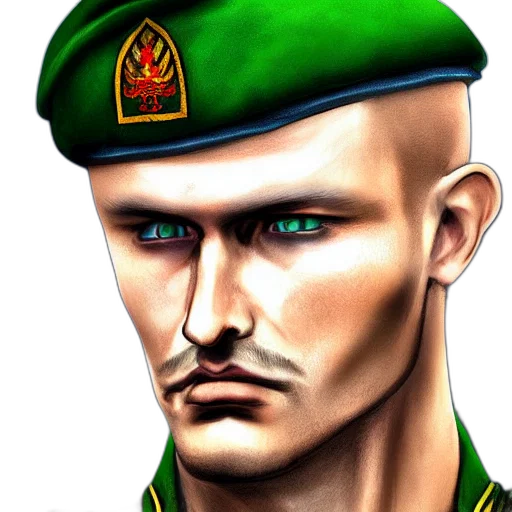 face, weapon, photorealistic, comic book art transparent PNG cut-out