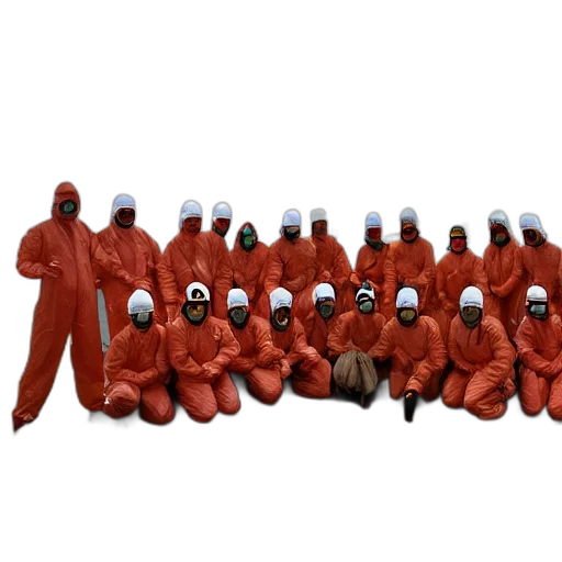 staff, jacket, mask, concept art transparent PNG cut-out