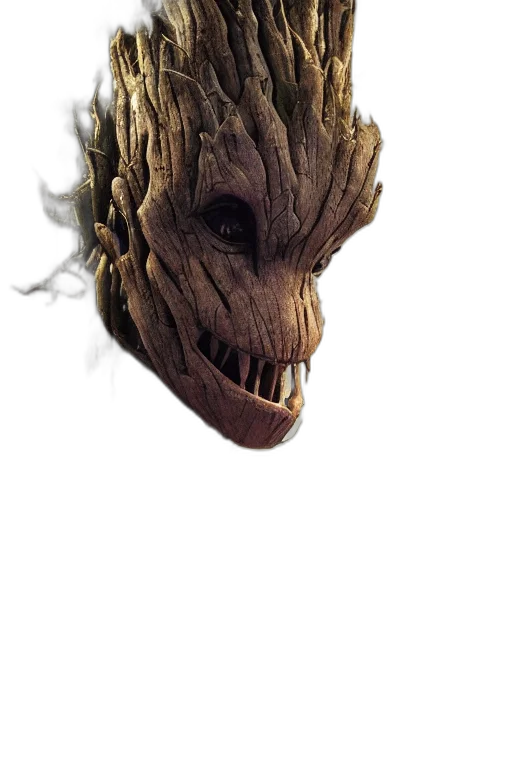 mask, dragon, face, creature transparent PNG cut-out