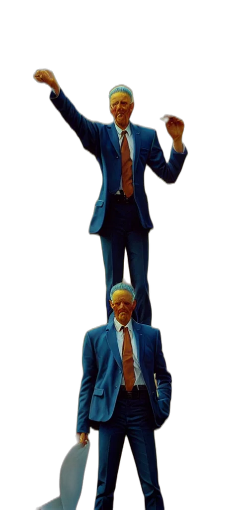 staff, jacket, robot, concept art transparent PNG cut-out