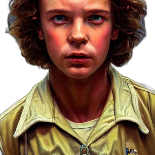 face, jacket, hair, staff transparent PNG cut-out