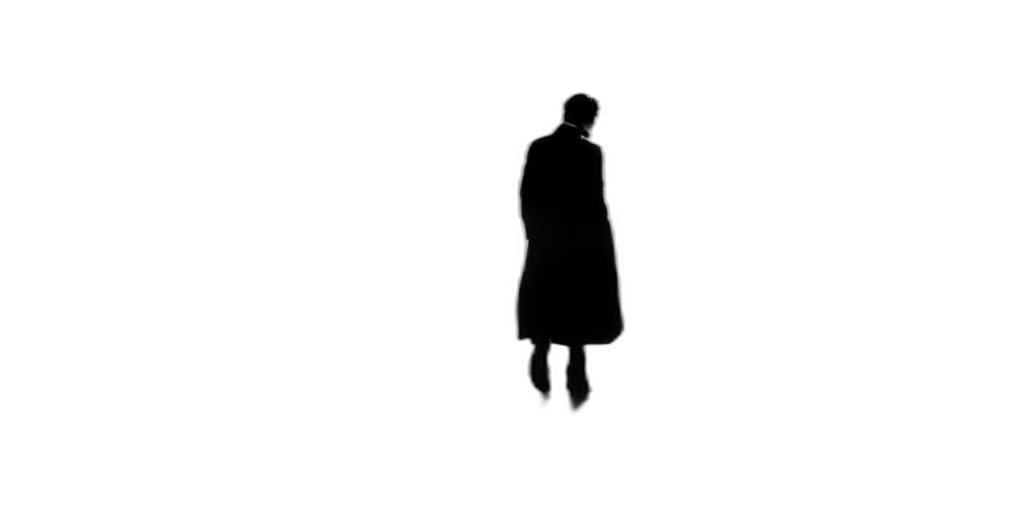 jacket, dress, staff, face transparent PNG cut-out