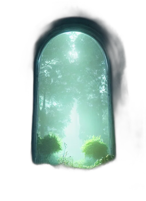 bottle, dress, creature, crown transparent PNG cut-out
