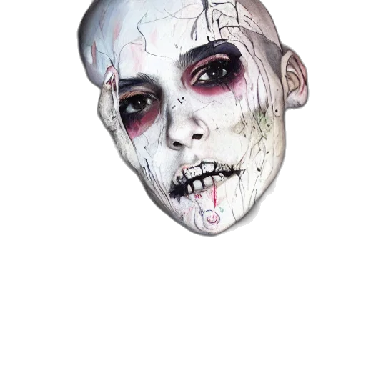 mask, face, creature, jewelry transparent PNG cut-out
