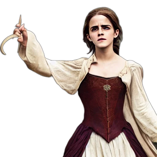 emma, watson, damsel, distress transparent PNG cut-out