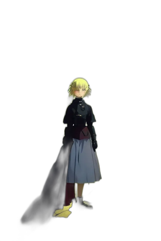 dress, staff, sword, weapon transparent PNG cut-out