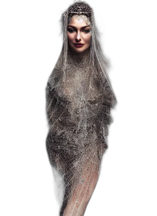 hair, dress, creature, animal transparent PNG cut-out