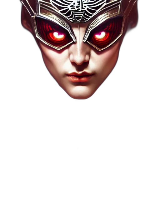 mask, face, robot, crown transparent PNG cut-out