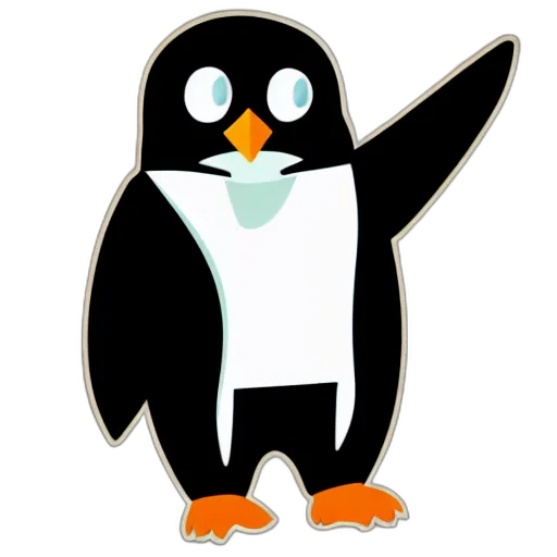 animal, staff, pixel art, cartoon transparent PNG cut-out