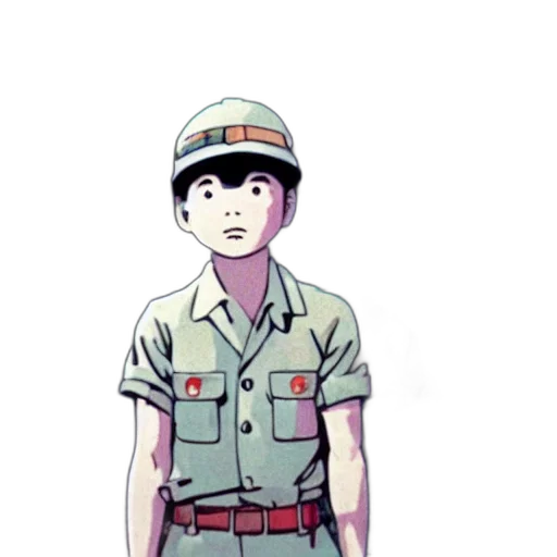 staff, hat, weapon, robot transparent PNG cut-out