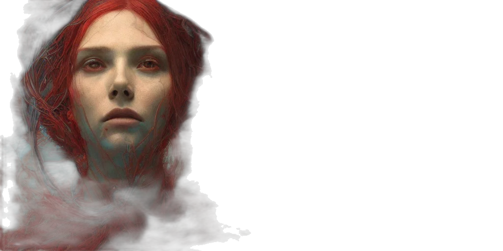 face, photorealistic, fantasy art, concept art transparent PNG cut-out