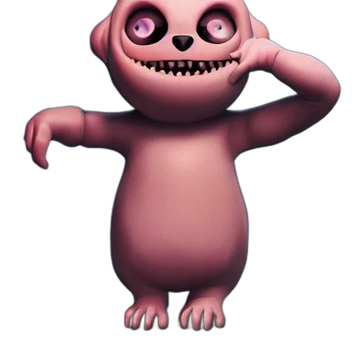 creature, animal, staff, mask transparent PNG cut-out