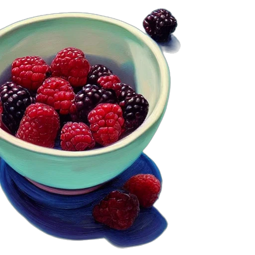 food, crown, photorealistic, 3d render transparent PNG cut-out