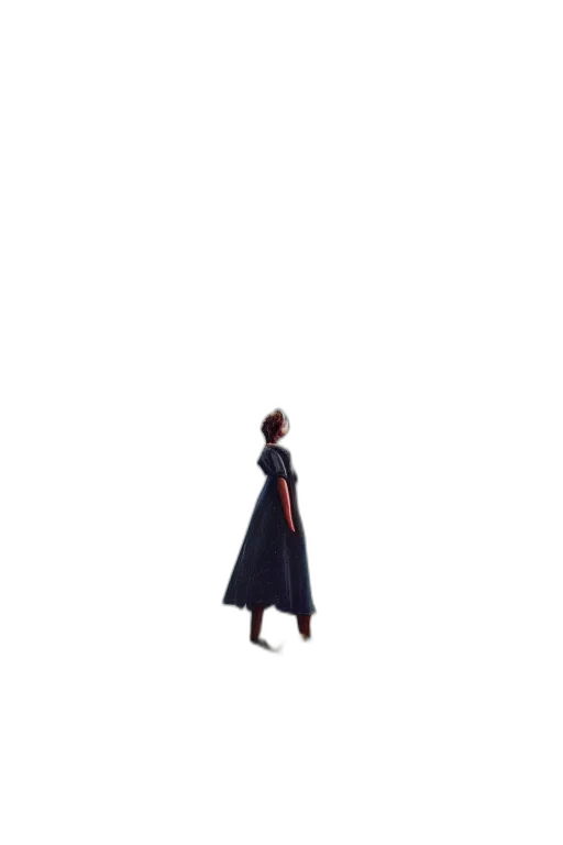 dress, umbrella, staff, jacket transparent PNG cut-out