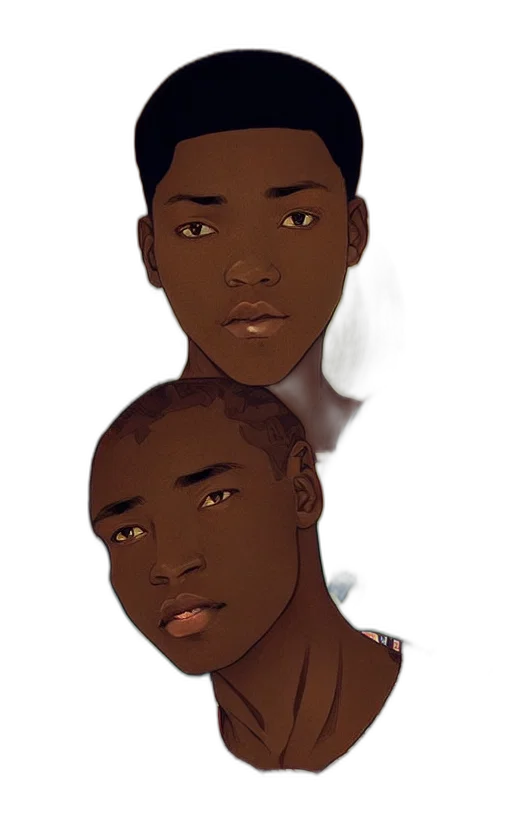 face, crown, concept art, cartoon transparent PNG cut-out