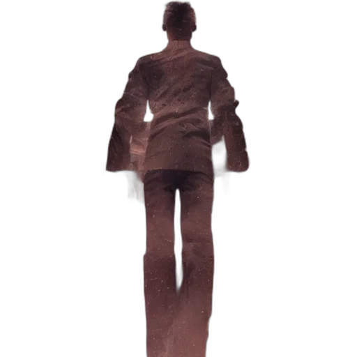 jacket, staff, dress, face transparent PNG cut-out