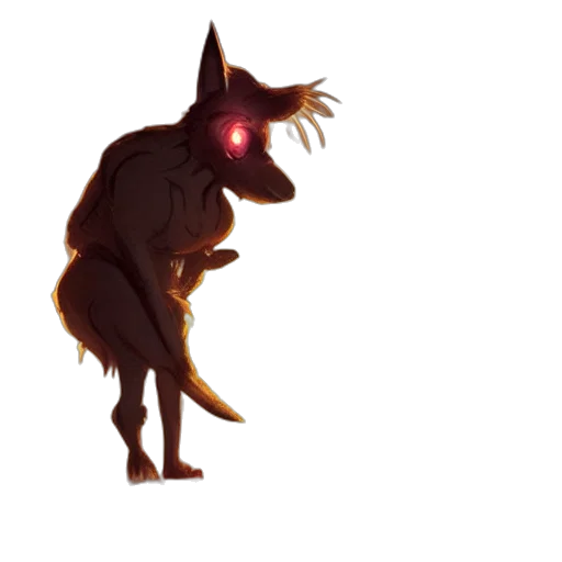 creature, staff, animal, mask transparent PNG cut-out