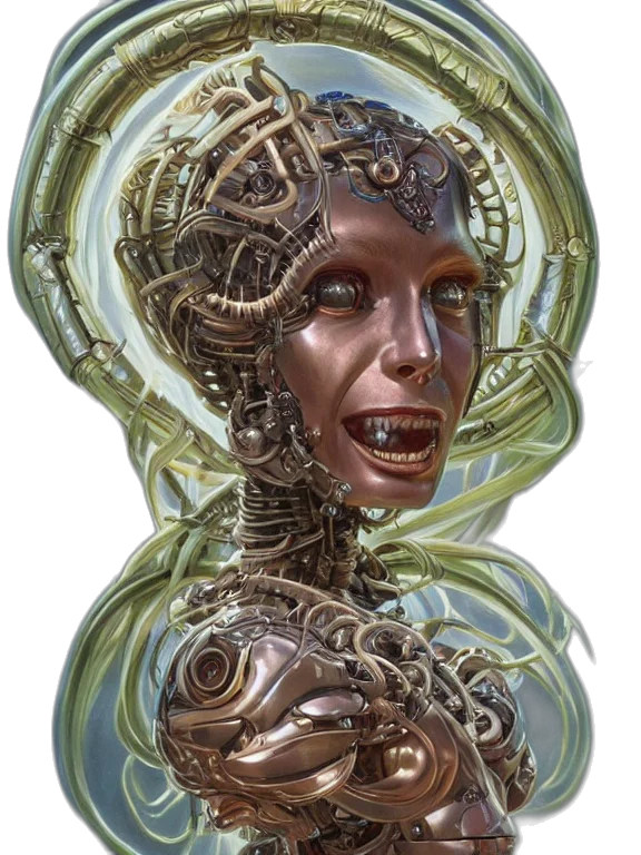 mask, robot, face, creature transparent PNG cut-out