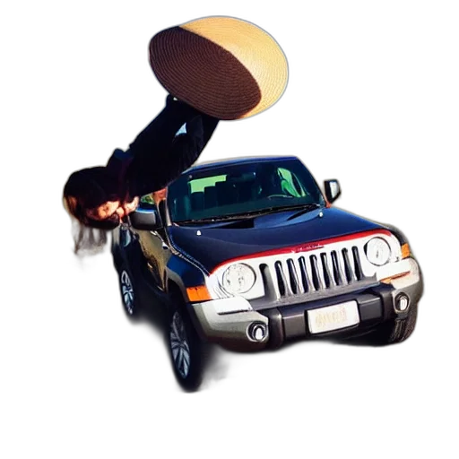 car, food, hat, jacket transparent PNG cut-out