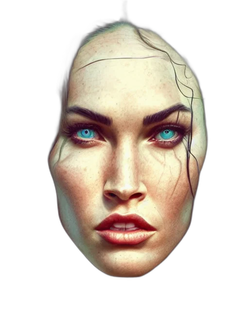 face, mask, robot, jewelry transparent PNG cut-out