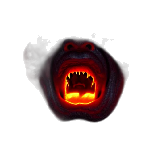 mask, dragon, creature, face transparent PNG cut-out