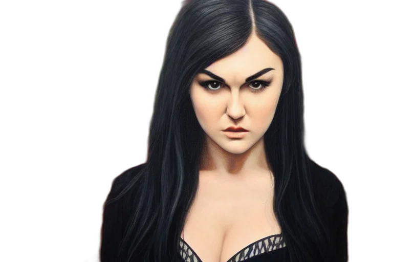face, fantasy art, photorealistic, oil painting transparent PNG cut-out