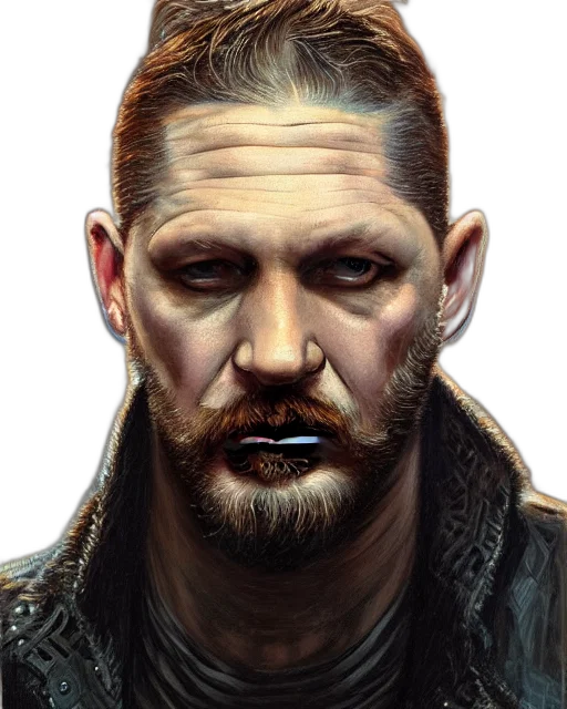 face, mask, jacket, cyberpunk transparent PNG cut-out