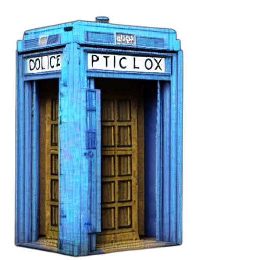 3d render, concept art, pixel art, police transparent PNG cut-out