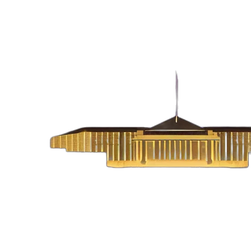 furniture, crown, 3d render, photorealistic transparent PNG cut-out