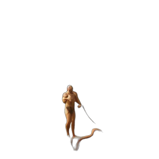 creature, staff, animal, jewelry transparent PNG cut-out