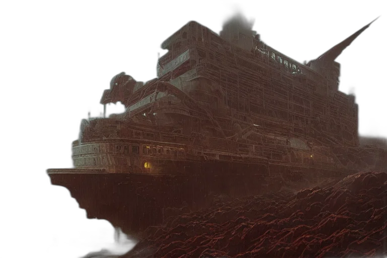 concept art, 3d render, photorealistic, cyberpunk transparent PNG cut-out