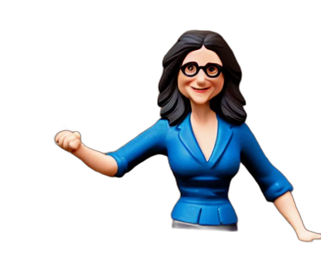cartoon, julia, louis, dreyfus transparent PNG cut-out