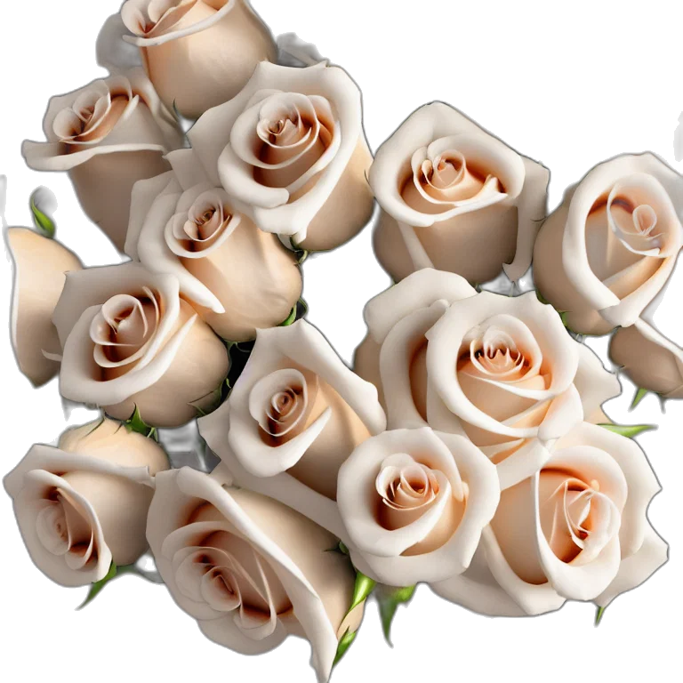 flower, jewelry, photorealistic, 3d render transparent PNG cut-out