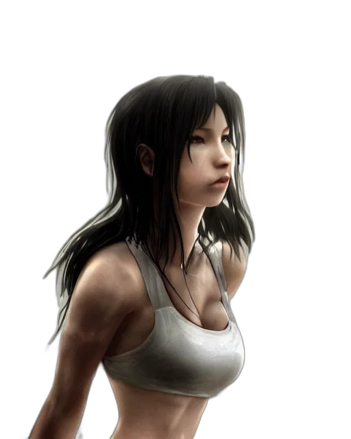 face, concept art, photorealistic, fantasy art transparent PNG cut-out