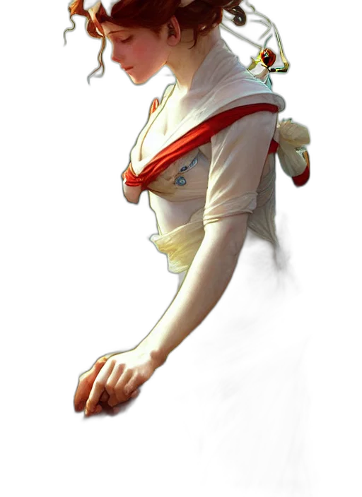 staff, dress, face, mask transparent PNG cut-out