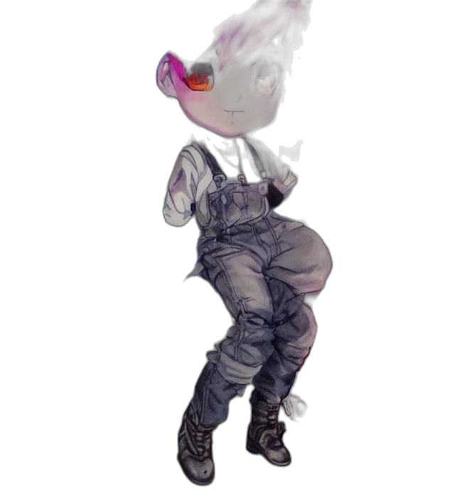 staff, mask, creature, robot transparent PNG cut-out