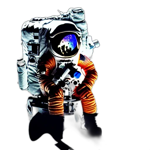 robot, mask, jacket, creature transparent PNG cut-out