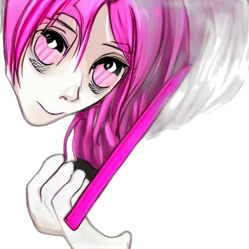 staff, weapon, hair, mask transparent PNG cut-out