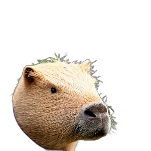 animal, creature, hair, face transparent PNG cut-out