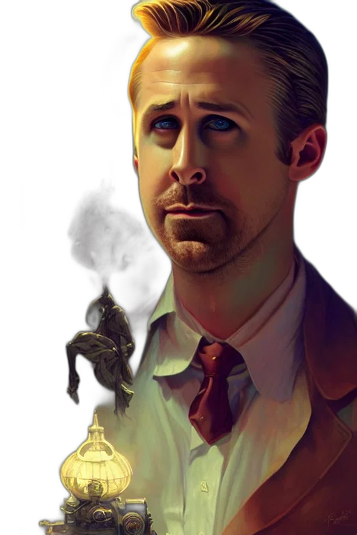 face, robot, creature, staff transparent PNG cut-out
