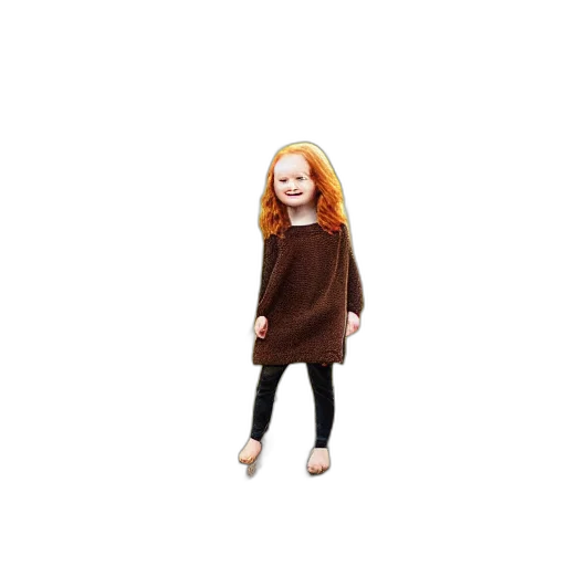 dress, jacket, creature, hair transparent PNG cut-out