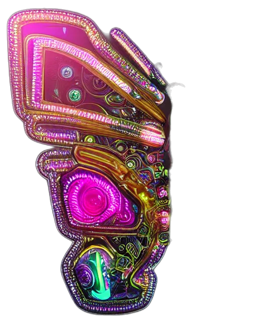 jewelry, robot, mask, crown transparent PNG cut-out